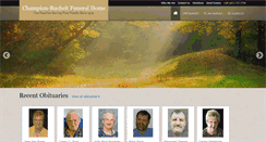 Desktop Screenshot of champion-bucheitfuneralhome.com